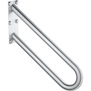 20" U-Shaped Handrail for Stairs (1-3 Steps) | Stainless Steel Grab Bar